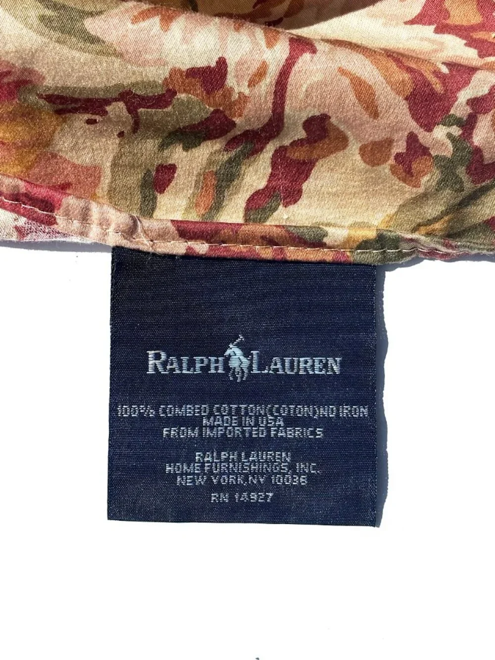 Rare VTG Ralph Lauren Guinevere Twin Bed Skirt Dust Ruffle, ‘90s